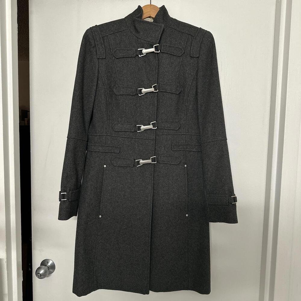 Perry Ellis Women's Grey Coat